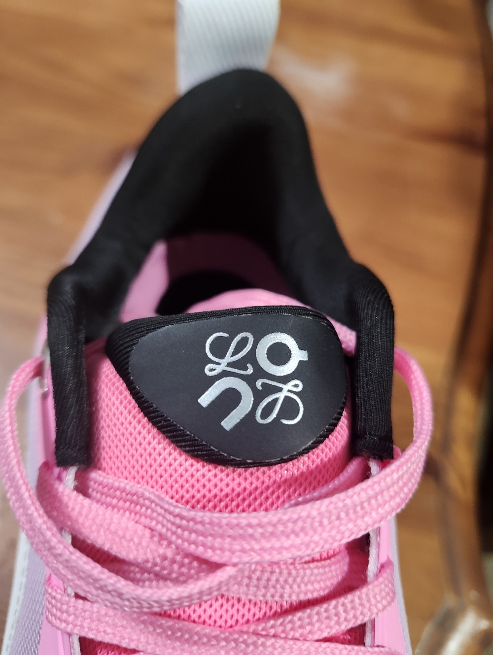 Loewe Pink, White and Black Chunky Platform Sneakers - Picture 13 of 14